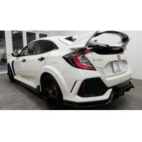 HONDA CIVIC TYPE R ボディ＆ホイールコーティング、ガラス面撥水コーティング